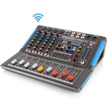 Pyle 4-Channel Bluetooth Studio Mixer PMXU46BT